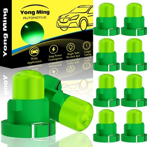 Vista 10 de YONGMING T3 Bombilla LED Neo Azul en Forma de Cuña para Control de Calentador del Clima, Ignición, Panel de Instrumentos, Indicador de Tablero