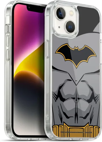 Vista 430 de Head Case Designs Funda de gel con licencia oficial de Batman DC Comics Bat Signal Logos [protección de grado militar] compatible con Apple iPhone 7