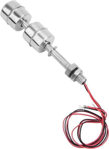 Vista 7 de Interruptor de acero inoxidable, sensor de nivel de agua, doble bola, controlador de nivel de agua, interruptor de sensor para piscina