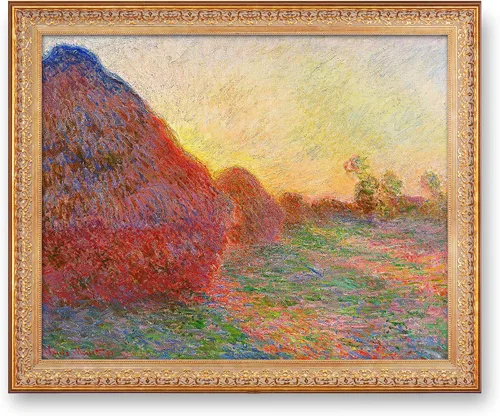 Vista 244 de A&T ARTWORK Antibes Seen from The Salis Gardens de Claude Monet Las Obras de Arte Clásico Mundial Reproducciones, Impresiones de Arte en Lienzo