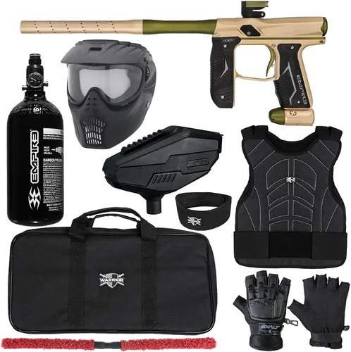 Vista 17 de Action Village Empire Axe 2.0 Level 1 Kit de pistola de paintball protector