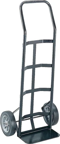 Vista 2 de Carrito de mano Safco Products 4063, color gris, plataforma de tamaño grande, 4069
