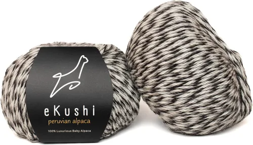 Vista 79 de 100% Hilo de Alpaca Baby para Tejer y Ganchillo - 1 Cono de Hilo Premium DK - Ligero, Hipoalergénico y Térmico Hecho en Perú - Ideal para Proyectos