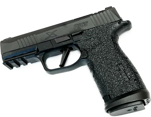 Vista 7 de Handleitgrips Kit de mejora de agarre de goma texturizada para Sig Sauer P365 X-Macro TACOPS