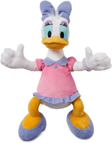 Vista 20 de Disney Store Juguete oficial de ángel mediano suave para niños, personaje de peluche con textura mullida y detalles bordados, orejas flexibles