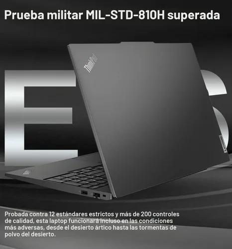 Vista 4 de Lenovo ThinkPad E16 - Computadora portátil de 16 pulgadas FHD+, AMD Ryzen 5