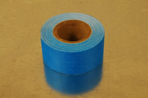 Vista 2 de 1 pulgada x 6 yardas UV luz negra reactiva Fluorescent Gaffer Tape (azul)