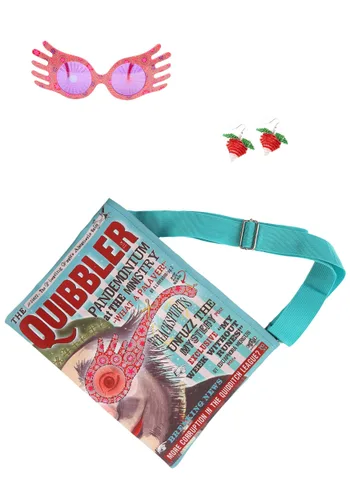 Vista 9 de Kit de accesorios para disfraz de Luna Lovegood Multicolor