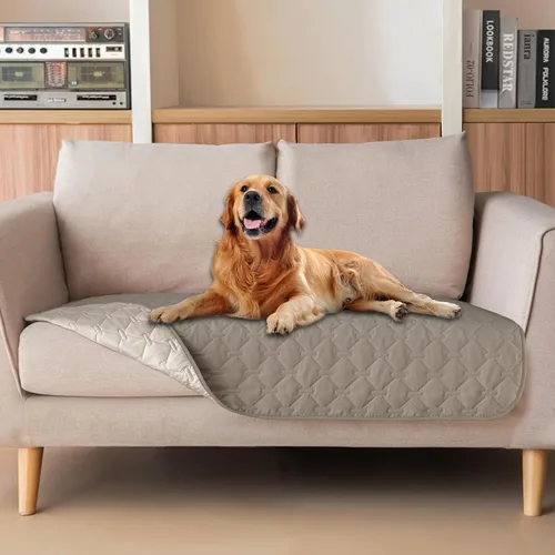 Vista 134 de gogobunny Manta para mascotas 3 veces más resistente, impermeable y a prueba de arañazos; protector de muebles reversible para perros y gatos, funda