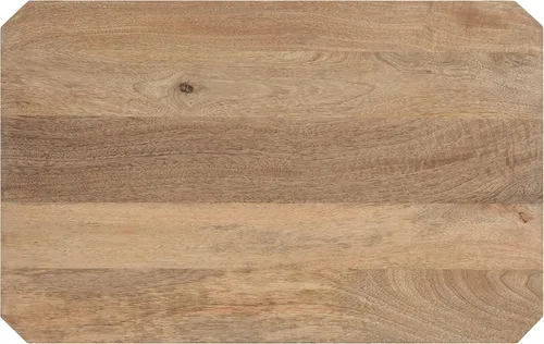Vista 8 de Kate and Laurel Talcott Mid-Century - Mesa auxiliar rectangular de madera, 22 x 14 x 26 pulgadas, madera natural, mesa auxiliar decorativa