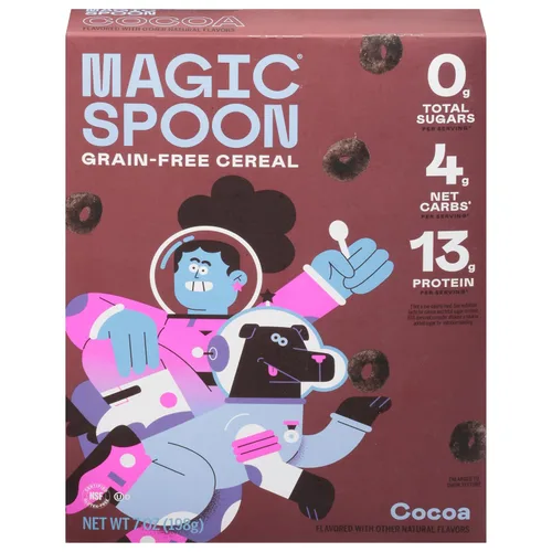 Vista 11 de Cereal Magic Spoon - Cereales Altos en Proteínas - Snacks Sin Azúcar y Comida para el Desayuno - Cereal Sin Granos y Sin Gluten - Snacks Saludables