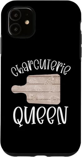 Vista 5 de Funda para iPhone 15 Charcutería Queen para mujer Charcutería Board Hostess Case