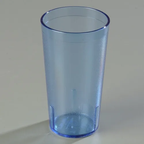 Vista 7 de Carlisle FoodService Products 521254 Vaso de plástico inastillable, apilable, libre de bisfenol A, 12 onzas, azul, paquete de 72