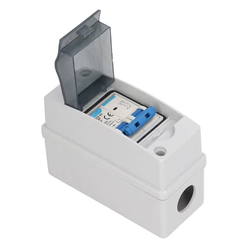 Vista 7 de Interruptor de desconexión PV DC 63A 1000V IP65 Interruptor de aislamiento solar con cubierta transparente Disyuntor de CC para sistema solar Hogar