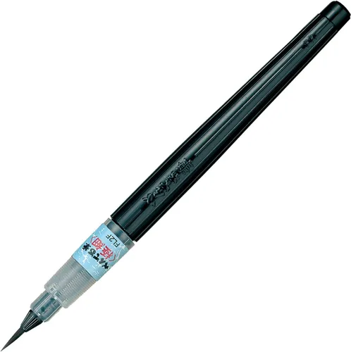 Vista 11 de Pluma con punta de pincel Pentel Fude, negrita (XFL2B)