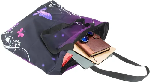 Vista 7 de Bolso de viaje para la playa con zíper, para mujer, plegable, impermeable, para la noche