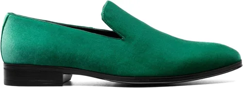 Vista 2 de STACY ADAMS Mocasines Savian Velour sin cordones para hombre