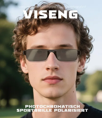 Vista 2 de Viseng Gafas de lectura y gafas de sol 3 en 1 con luz azul, lectores ultraligeros sin montura para hombres y mujeres, visión HD para interiores