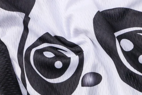 Vista 4 de Camiseta de ciclismo para niños, manga corta, caricaturas, para bicicleta de montaña, conjunto de camisetapantalón corto para niñas y niños