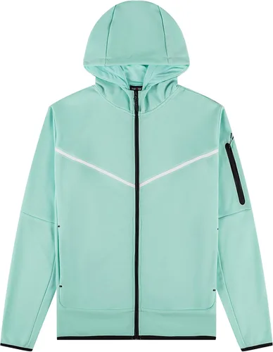 Vista 2 de Men's Tracksuits Sweatsuits For Men Hooded Tracksuit Sweatsuit Long Sleeve Full-Zip Jogging Sweatpants 2 Piece