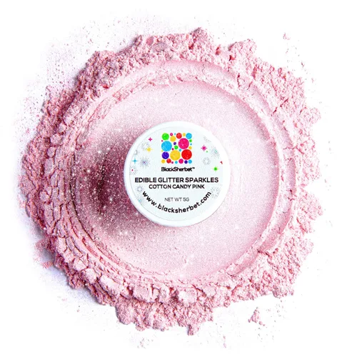 Vista 22 de Blacksherbet Purpurina comestible de albaricoque para bebidas, 0.18 oz, certificado KOSHER, purpurina y polvo para pasteles, fresas, magdalenas