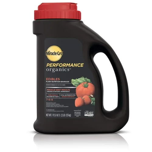 Vista 9 de Miracle-Gro Performance Organics - Gránulos de nutrición vegetal multiusos, 1 libra Botella agitadora, orgánica y multiusos para verduras, flores