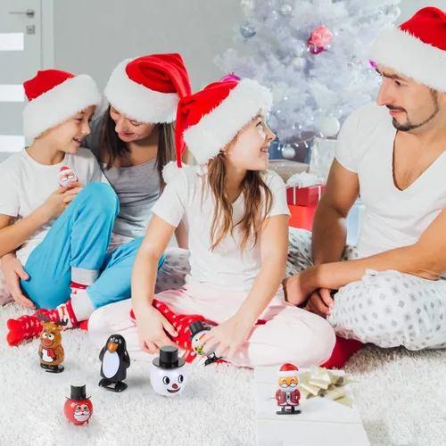 Vista 4 de LIHAO 12 juguetes de Navidad para niños, regalos de fiesta para niños, regalos para nietos Surtido