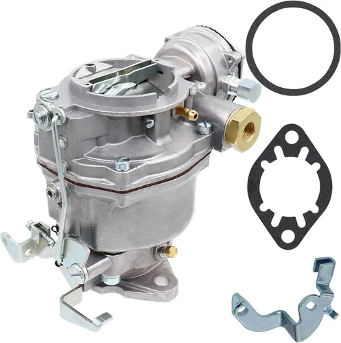 Vista 3 de NENKUTEN Carburador de 1 barril para motores Rochester 235 1957-1961 Chevrolet GMC Chevy Truck 3.8L 3852CC 235Cu 6 motores Cly Choke automático