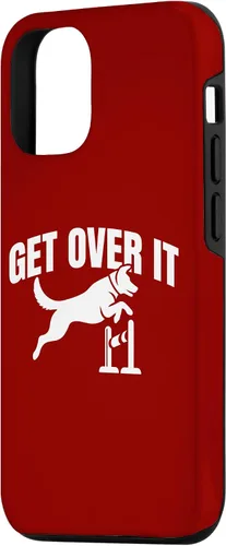 Vista 2 de iPhone 15 Dog Agility Handler - Get Over It - Bar Jumping Dog Agility Case