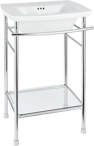 Vista 2 de American Standard 8719000.002 Edgemere - Patas de mesa para consola, cromadas