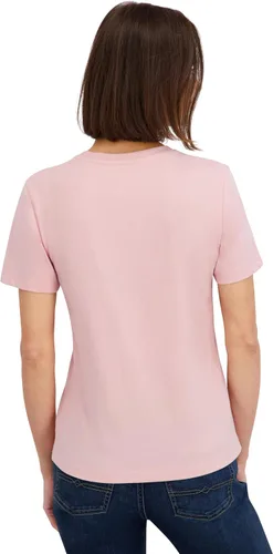 Vista 3 de Spyder Camiseta de manga corta con estampado Mountain Sunset para mujer Orquídea