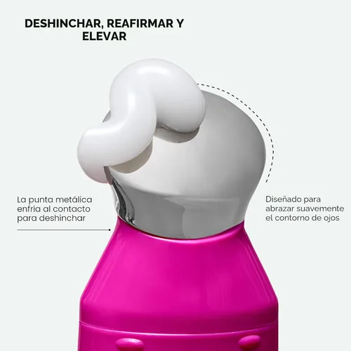 Vista 4 de Paula's Choice Pro-Collagen Peptide Serum, suero reafirmante para ojos, tratamiento hidratante todo en uno, aplicador refrescante dirige