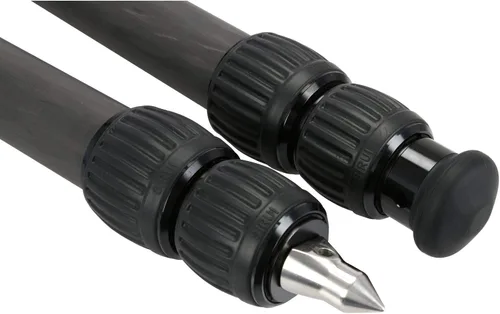Vista 7 de Sirui Trípode profesional de fibra de carbono de 3 secciones de la serie SR-3203 SR, capacidad de 55 lb