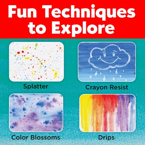 Vista 6 de Faber-Castell Young Artist Learn to Watercolor - Juego de pintura de acuarela para niños a partir de 5 años, apto para niños y lavable