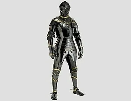 Vista 3 de RS Enterprises - Armadura medieval hecha a mano con armadura de combate medieval