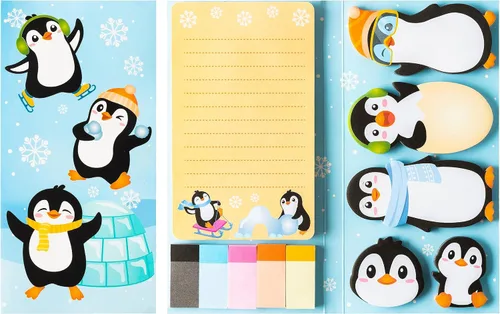 Vista 9 de B1ykin Juego de Notas Adhesivas Lindas - Bloc de Notas Autoadhesivas A+ Amazing Teacher, 550 Hojas de Páginas de Memo para Escritura, Bloc de Notas