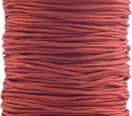 Vista 74 de KONMAY 1 rollo de cuerda de nailon de 150 yardas, trenzado de 0.016 in de nailon Shamballa Macramé/cordón de cuentas, cordón de nudo chino, cuerda