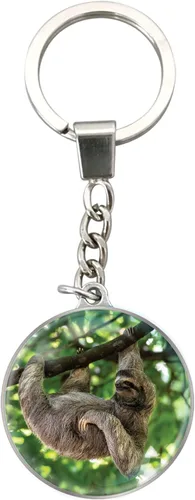 Vista 31 de Deluxebase Magnidome Llavero de domo en forma de cúpula con cadena de acero inoxidable. Llavero de cúpula de cristal