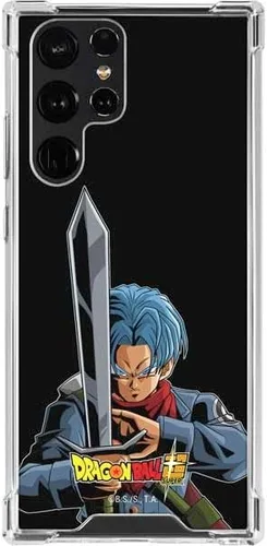 Vista 17 de Skinit Funda transparente compatible con Galaxy S22 Ultra, diseño oficial de Dragon Ball Super Goku