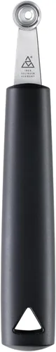 Vista 6 de triangle Baller doble melón – 1 pulgada (0.984 in) – Cuchara de acero inoxidable para frutas, verduras, mantequilla y más – Cómodo mango GreenGrip