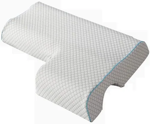 Vista 10 de Trendy Moon - Almohada arqueada de espuma viscoelástica para parejas, almohada arqueada con espuma viscoelástica de rebote lento para descansar