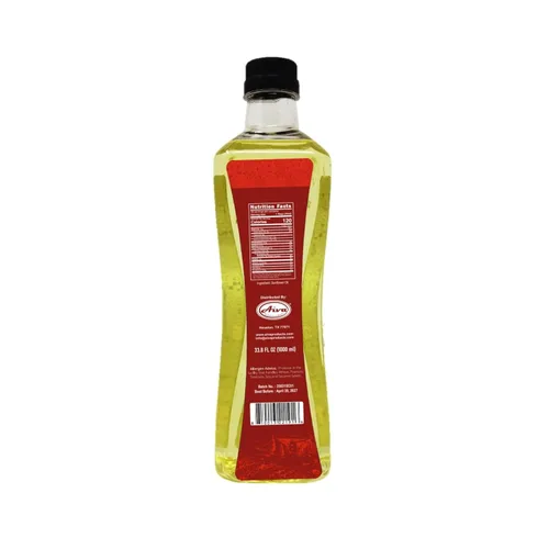 Vista 4 de Aceite de girasol Aiva prensado en frío Aceite de cocina 33.8 FL OZ (1.0 L)