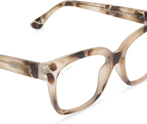Vista 8 de DIFF Ava Reading Glasses Blue Light Blocking Oversized Readers Lightweight Designer Blue Blockers