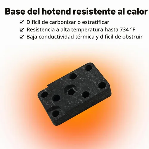 Vista 4 de A1/A1 Mini Hotend Calefacción Kit Componente con Calentador de Cerámica