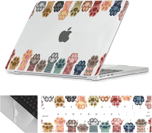 Vista 39 de Se7enline Funda compatible con MacBook Neo de 13 pulgadas 2026 A3404, diseño estético, bonita carcasa rígida femenina, cubierta de teclado