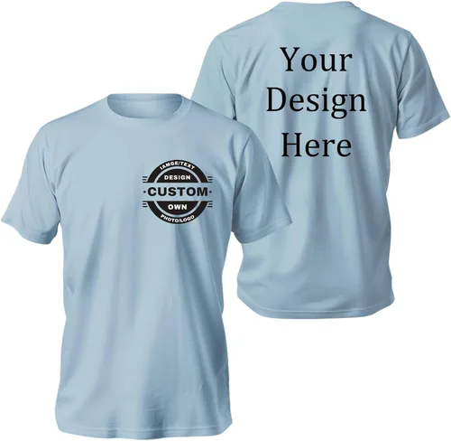 Vista 11 de Camisetas personalizadas Diseña las tuyas propias para hombres y mujeres Camisetas personalizadas Añade tu logo/foto/texto Camisetas personalizadas