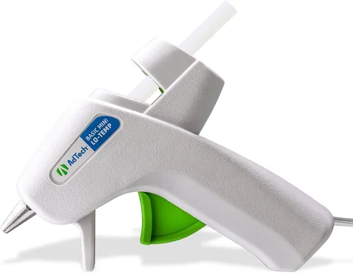Vista 5 de AdTech 4pk - Mini pistolas de pegamento caliente de baja temperatura, color blanco