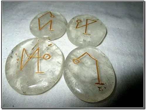 Vista 3 de Arcángel de cuarzo cristalino Piedras pulidas Genuino Wiccan Pagan Bolsa Regalo Espíritu Pentáculo Estrella Espiritual Psíquico Metafísico Adoración