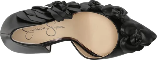 Vista 5 de Jessica Simpson Pointesta Women's Flower Embellished D'Orsay Stiletto Pumps