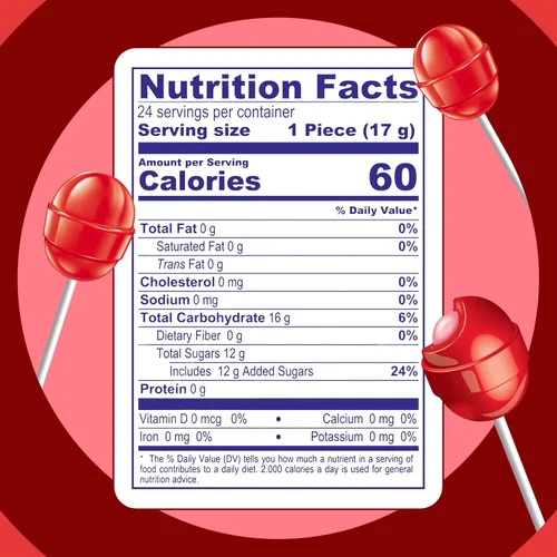 Vista 2 de Colombina Bon Bon Bum - Paletas de fresa, caramelos duros de frutas, paletas de fresa dulces envueltas individualmente, 24